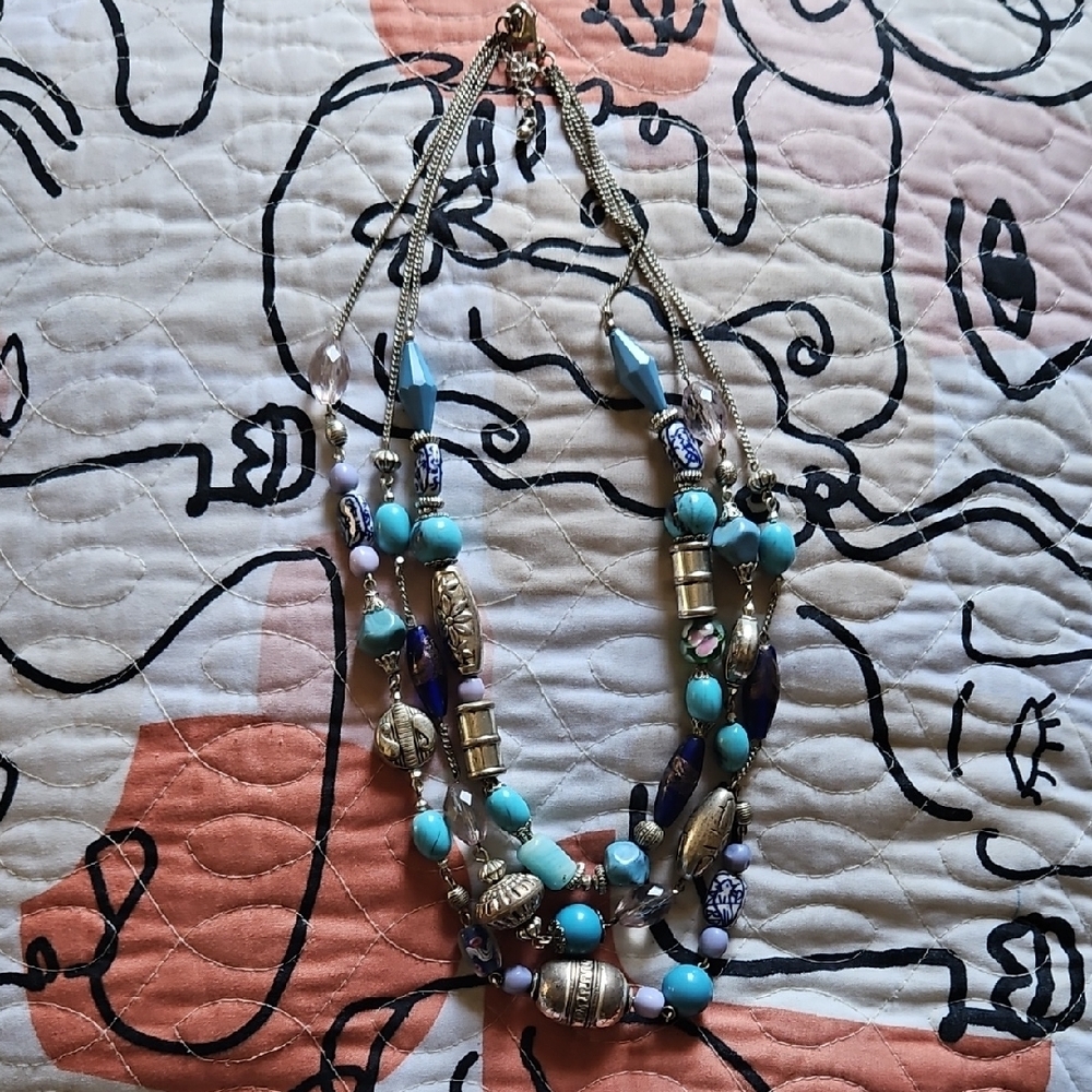 Multicolor Beaded Necklace